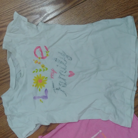 Bundle of 3 toddler girl tshirts size 5t - Picture 4 of 4